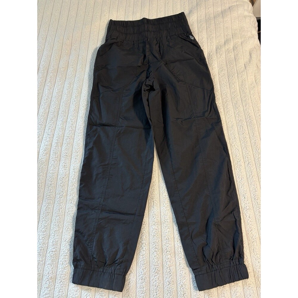 Free People Movement Pants Womens XS Black The Way Home Windbreaker Joggers